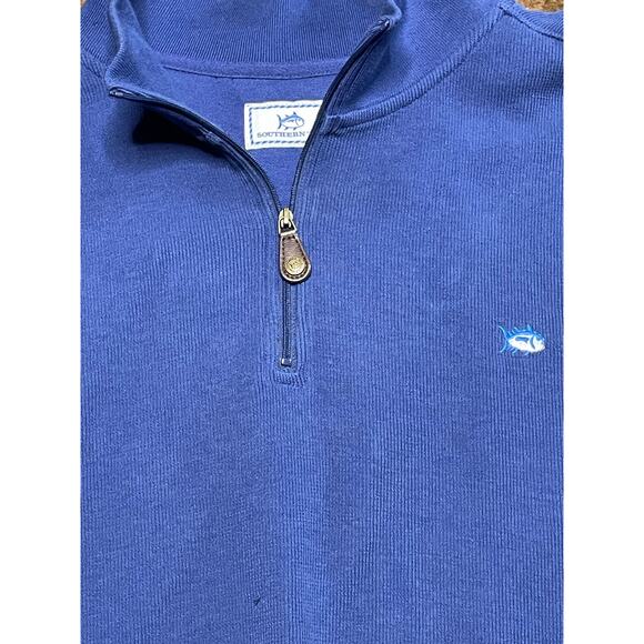 Southern Tide 100% Cotton Quarter Zip Long Sleeve Pullover XL - Picture 4 of 8